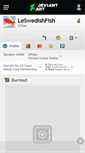 Mobile Screenshot of leswedishfish.deviantart.com