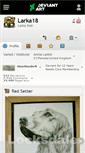 Mobile Screenshot of larka18.deviantart.com