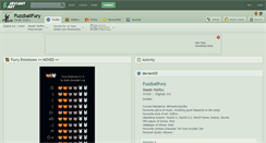 Desktop Screenshot of fuzzballfury.deviantart.com