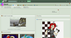 Desktop Screenshot of fizzycat.deviantart.com