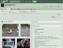 Tablet Screenshot of estrellasiren138.deviantart.com