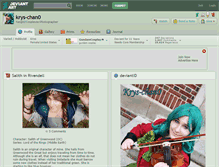 Tablet Screenshot of krys-chan0.deviantart.com
