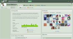 Desktop Screenshot of forced-babyfurs.deviantart.com