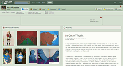 Desktop Screenshot of max-gundam.deviantart.com