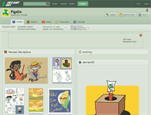 Tablet Screenshot of fig404.deviantart.com