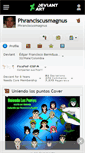 Mobile Screenshot of phranciscusmagnus.deviantart.com