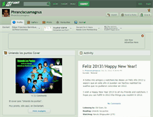 Tablet Screenshot of phranciscusmagnus.deviantart.com