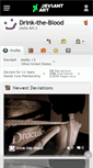 Mobile Screenshot of drink-the-blood.deviantart.com