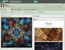 Tablet Screenshot of ersi.deviantart.com