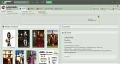 Desktop Screenshot of lollys-dolls.deviantart.com