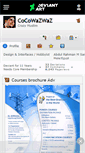Mobile Screenshot of cocowazwaz.deviantart.com