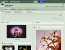 Tablet Screenshot of mind-of-mint.deviantart.com