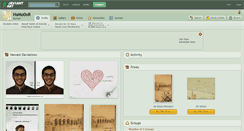 Desktop Screenshot of hamo0or.deviantart.com