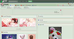 Desktop Screenshot of chrupki.deviantart.com