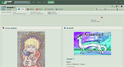 Desktop Screenshot of amami-1.deviantart.com