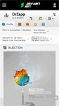 Mobile Screenshot of drzapp.deviantart.com