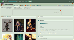 Desktop Screenshot of orientalisdraco.deviantart.com
