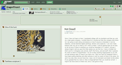 Desktop Screenshot of dragonfireart.deviantart.com