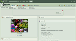Desktop Screenshot of katy-beth.deviantart.com