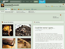 Tablet Screenshot of ampullaeoflorenzini.deviantart.com