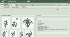 Desktop Screenshot of gjzart.deviantart.com