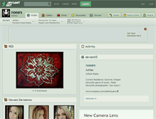 Tablet Screenshot of noears.deviantart.com