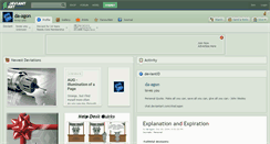 Desktop Screenshot of da-agon.deviantart.com