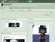 Tablet Screenshot of gardevoir282.deviantart.com
