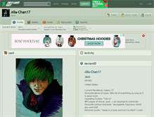 Tablet Screenshot of alia-chan17.deviantart.com