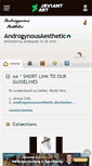 Mobile Screenshot of androgynousaesthetic.deviantart.com