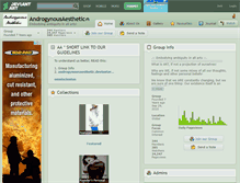 Tablet Screenshot of androgynousaesthetic.deviantart.com