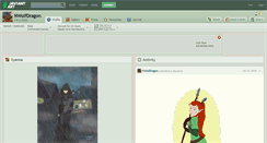 Desktop Screenshot of nwolfdragon.deviantart.com