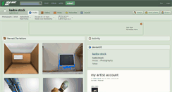 Desktop Screenshot of kadox-stock.deviantart.com