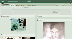 Desktop Screenshot of hardlock.deviantart.com