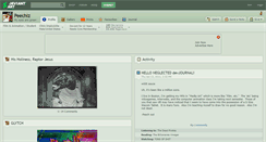 Desktop Screenshot of peechiz.deviantart.com
