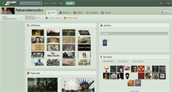 Desktop Screenshot of fallout-elderscrolls.deviantart.com