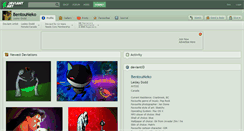 Desktop Screenshot of bentouneko.deviantart.com