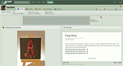 Desktop Screenshot of katebait.deviantart.com