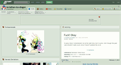 Desktop Screenshot of leviathan-ice-dragon.deviantart.com