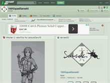 Tablet Screenshot of 16thsquadsanseki.deviantart.com