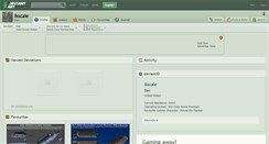 Desktop Screenshot of ikscale.deviantart.com