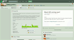 Desktop Screenshot of okami-lovers.deviantart.com