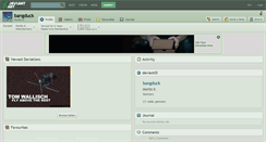 Desktop Screenshot of bangduck.deviantart.com