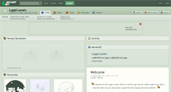 Desktop Screenshot of luppi-lovers.deviantart.com