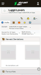 Mobile Screenshot of luppi-lovers.deviantart.com
