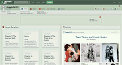 Desktop Screenshot of gogglegirl92.deviantart.com