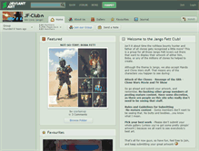 Tablet Screenshot of jf-club.deviantart.com
