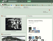 Tablet Screenshot of jaaj.deviantart.com