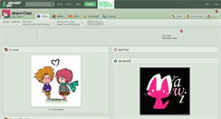 Desktop Screenshot of mrawi-chan.deviantart.com