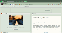 Desktop Screenshot of cruzweb.deviantart.com